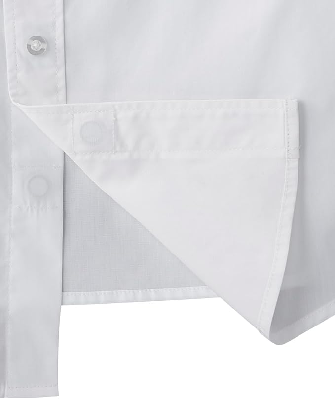 Silverts Men’s Adaptive Clothing Magnetic Button Shirt, Assisted Dressing Short Sleeve Top for Elderly, Rehab & Care Wear