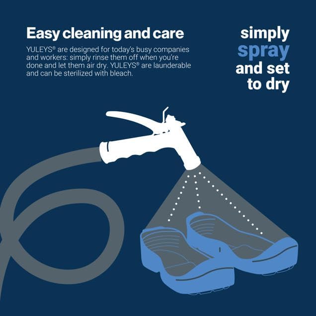 HexArmor YULEYS, Hands-Free Reusable Work Boot & Shoe Covers With Universal Fit, Slip-Resistant Tread and Heel-Locking Grip