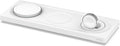 Belkin MagSafe 3-in-1 Wireless Charging Pad - Fast Charging for Apple Watch, iPhone 17, 16, 15, 14 Series, AirPods, & More - MagSafe Charging Station for Multiple Devices White (Certified Refurbished)