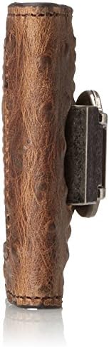 Nocona Men's Double Bifold Money Clip Ostrich