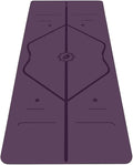 Liforme Travel Yoga mat – Patented Alignment System, Warrior-Like Grip, Non-Slip, Eco-Friendly, Ultra-Lightweight and Sweat Resistant, Made with Natural Rubber