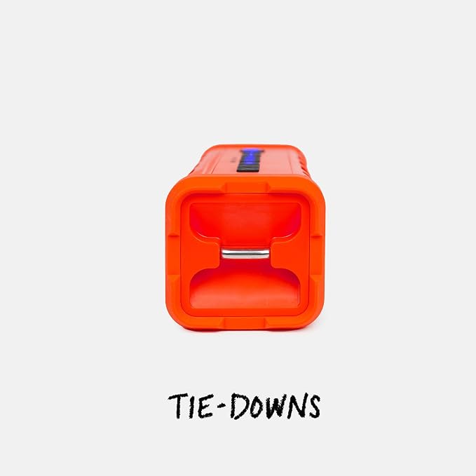 Turtlebox Ranger: Loud! Outdoor Portable Bluetooth 5.4 Speaker | Rugged, Waterproof, Ultra-Portable | Plays to 105db, Deep Bass, Shockproof, Unlimited Pairing for Full Stereo Experience, Orange