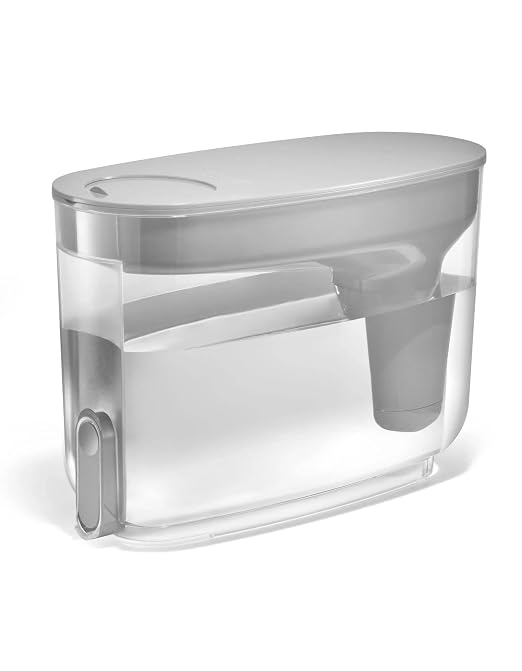 LifeStraw Home — Water Filter Dispenser, 18-Cup, Pebble