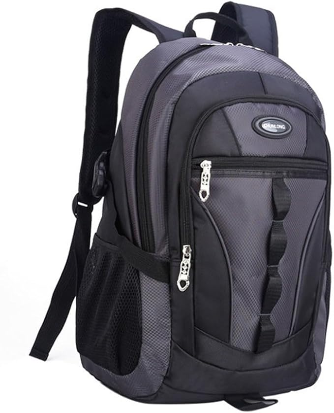 VIDOSCLA Teenage Boys Color-blocking Sports Kids Backpack Middle/High Schoolbag Elementary Student Bookbag for School Teen Boys Grey