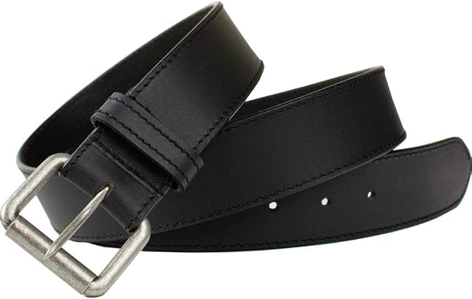 Outback Belt - Genuine Full Grain Leather Belt with Nickel Free Buckle
