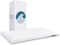 Bluewave Bedding Extra Slim Gel Memory Foam Pillow for Stomach and Back Sleepers - Thin, Flat, and Low Profile Design for Deeper Sleep (1.75-Inches Height, Standard Size)