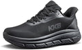 Non Slip Work Shoes Women Easy Slip Walking Shoes for Women Waterproof Sneakers for Restaurant Kitchen Nursing with Arch Fit Support Orthopedic