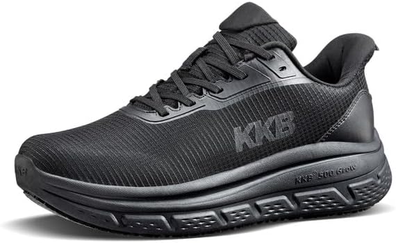 Non Slip Work Shoes Women Easy Slip Walking Shoes for Women Waterproof Sneakers for Restaurant Kitchen Nursing with Arch Fit Support Orthopedic