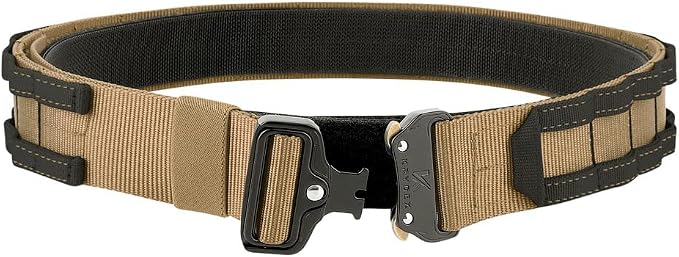KRYDEX Quick Release Rigger MOLLE Belt 1.75 Inch Inner & Outer Tactical Heavy Duty Belt