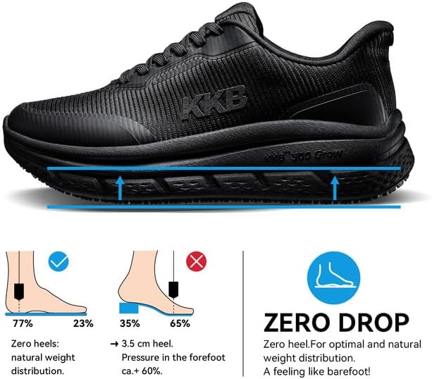 Non Slip Work Shoes Women Easy Slip Walking Shoes for Women Waterproof Sneakers for Restaurant Kitchen Nursing with Arch Fit Support Orthopedic