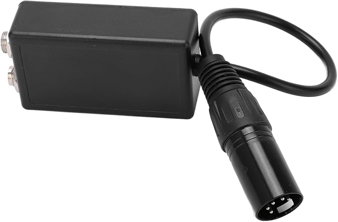 Aviation Headset Adapter Professional Durable GA Dual Plugs to XLR 5 Pin Male Converter Headphone Extension Cable for Pilots Flying Fixed Wing General Aviation ABS Sponge