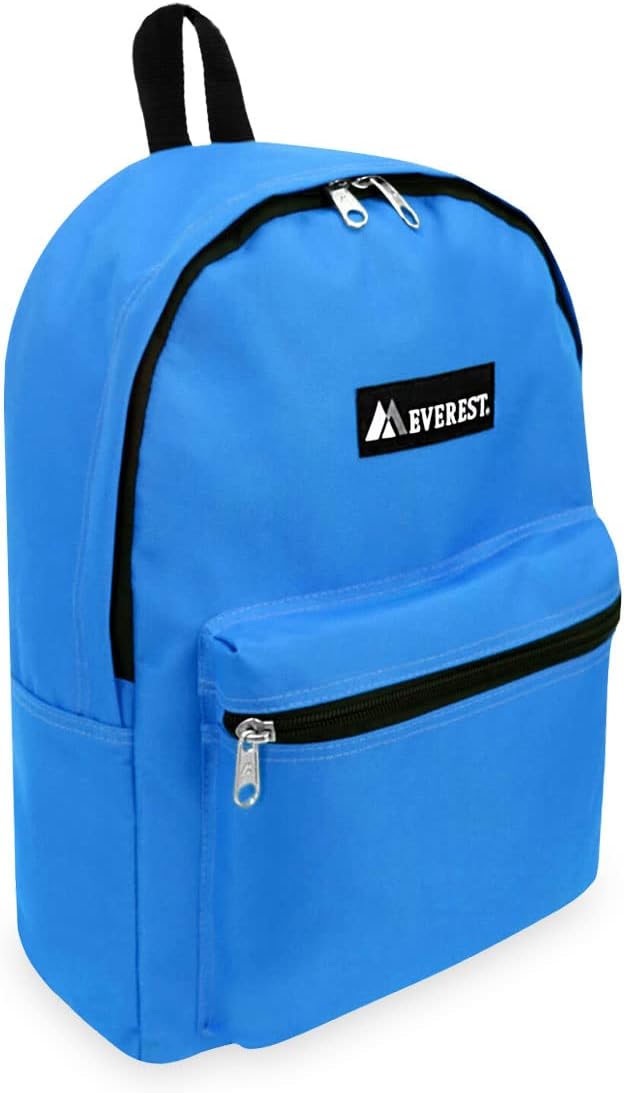 Everest Luggage Basic Backpack, Royal Blue, Medium