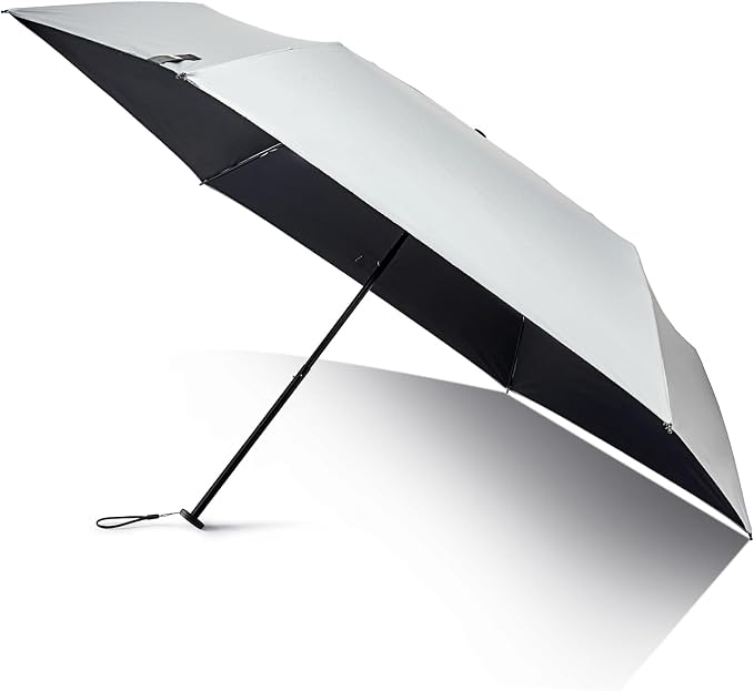 G4Free 43in Mini Travel Umbrella Ultralight Carbon Fiber UPF 50+ Umbrella | UV Protection, Sun Block, For Sun, Super Slim, Small Size, Weighs Only 4 oz, Compact Design, For Travel, For Purse, Women Use