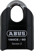 ABUS 190CS/60 High Security Solid Steel Combination Padlock, Closed Shackle