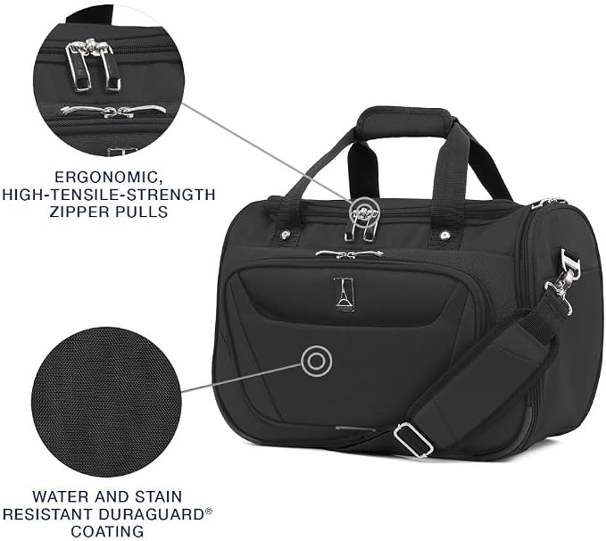 Travelpro Maxlite 5 Softside Lightweight Underseat Carry-On Travel Tote, Overnight Weekender Bag