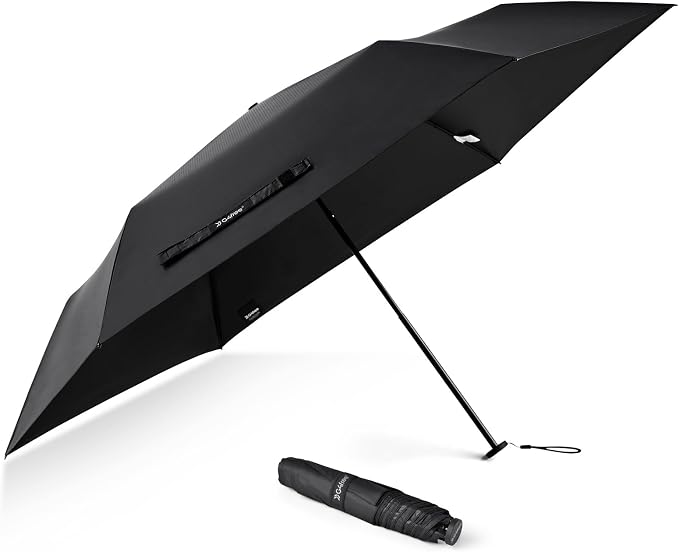 G4Free 43in Mini Travel Umbrella Ultralight Carbon Fiber UPF 50+ Umbrella | UV Protection, Sun Block, For Sun, Super Slim, Small Size, Weighs Only 4 oz, Compact Design, For Travel, For Purse, Women Use