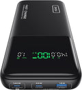 INIU 140W Laptop Power Bank, Flight-Safe 27000mAh High Capacity Portable Charger with USB C Cable, Digital Display Phone Charger, 3 Ports Travel External Battery Pack for MacBook iPad Steam Deck etc