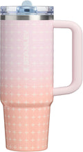 STANLEY Quencher ProTour Flip Straw Tumbler with Leakproof Lid 30 oz | Built-In Straw & Handle | Cupholder Compatible for Travel | Insulated Stainless Steel Cup | BPA-Free | Sorbet Plus