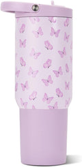 HydroJug Sport 20 oz Insulated Stainless Steel Water Bottle, Flutter