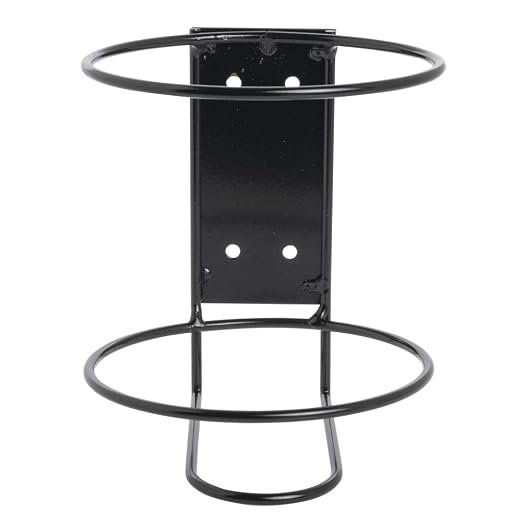 Hubert Black Wire Wall Mount Wipe/Sanitizer Holder - 6"Dia x 7"H