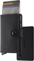 Chipolo x Secrid Trackable Miniwallet, Leather Slim Wallet, incl. Rechargeable Bluetooth Tracker Chipolo Card, Works with Apple Find My or Google’s Find Hub with Call Your Phone & Out of Range Alerts