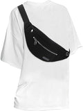 MAXTOP Large Crossbody Fanny Pack with 4-Zipper Pockets,Gifts for Enjoy Sports Festival Workout Traveling Running Casual Hands-Free Wallets Waist Pack Phone Bag Carrying All Phones