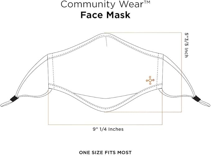 Tommie Copper 2-Pack Community Wear Face Masks - Black