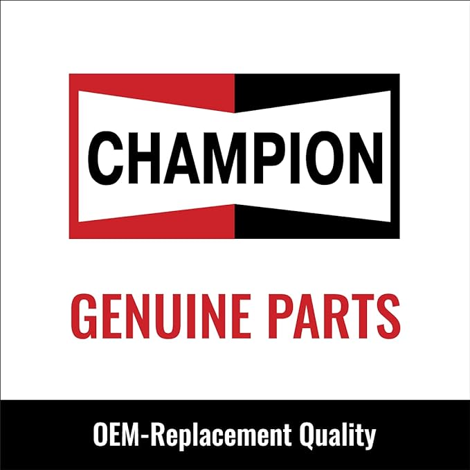 6 pc Champion Platinum Spark Plugs compatible with Chrysler Town & Country 4.0L V6 2008-2010