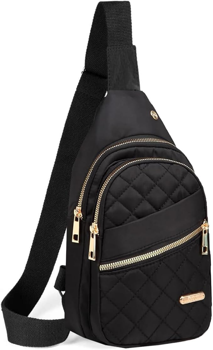 EVANCARY Small Sling Bag for Women Men, Sling Backpack Chest Daypack Crossbody Bag for Travel Outdoor Hiking