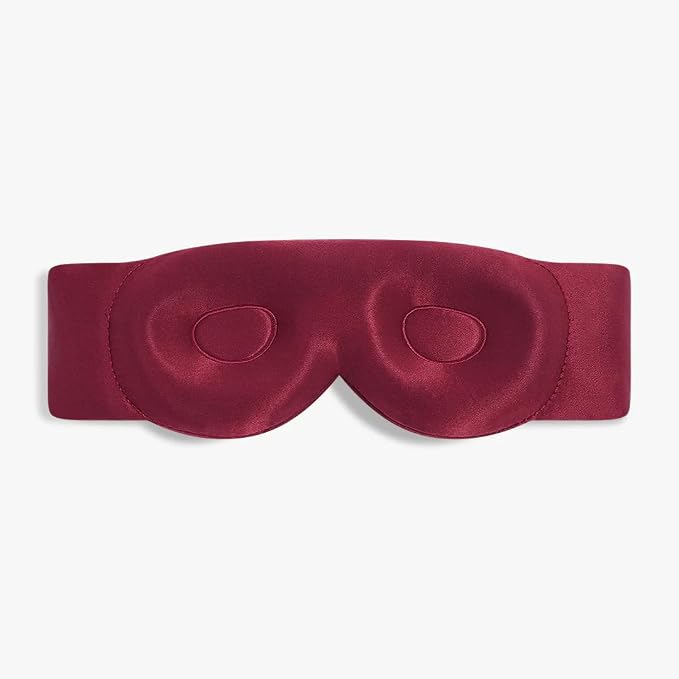 Dore & Rose — Mulberry Silk Sleep Mask for Women & Men, 3D Contour Blackout with cups, Pure Silk Eye Masks for Sleep, Travel Night - Eye Cover, Sleeping Mask, Sleepmask, Eyemask, Pods, Lash Extensions