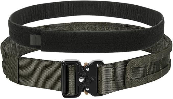 KRYDEX Quick Release Rigger MOLLE Belt 1.75 Inch Inner & Outer Tactical Heavy Duty Belt