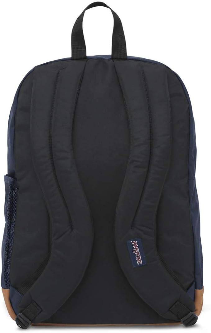 JanSport Cool Backpack, with 15-inch Laptop Sleeve - Large Computer Bag Rucksack with 2 Compartments, Ergonomic Straps, Navy | Computer Bag, Rucksack, 2 Compartments, Ergonomic Straps