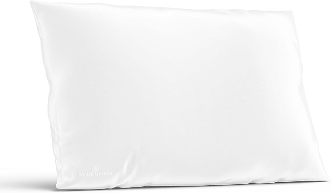 Mulberry Silk Pillowcase for Hair and Skin, 22 Momme 100% Silk Pillowcase Standard Queen Size, Smooth Cooling Pillowcase for Frizz Hair and Sleep Creases