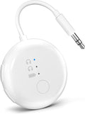 Avantree SoundJet R1 – 25Hr Airplane Bluetooth Adapter for All AirPods | Qualcomm Chipset & aptX Adaptive, Wireless Audio Transmitter for Flight Travel, Works with Bose & Other Headphones