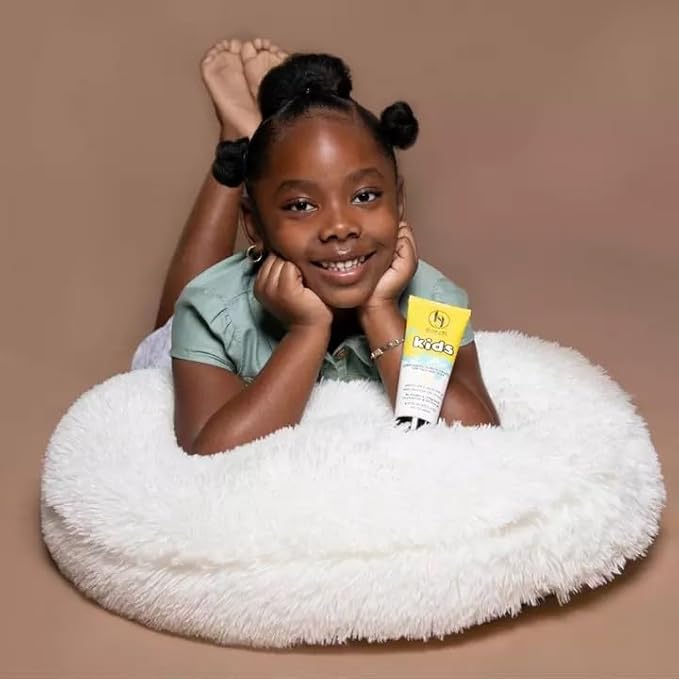 Black Girl Sunscreen Kids SPF 50 Lotion for Face & Body- Sun Protection for Skin, Kids Sunscreen, Water Resistant for 80 Minutes, Ideal for Beach & Travel, No White Cast for Melanin Rich Skin- 6 fl oz