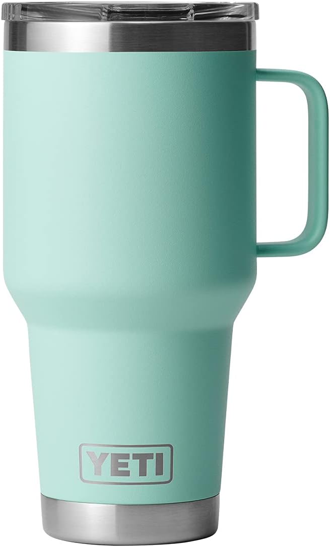 YETI Rambler 30 oz Travel Mug, Stainless Steel, Vacuum Insulated with Stronghold Lid
