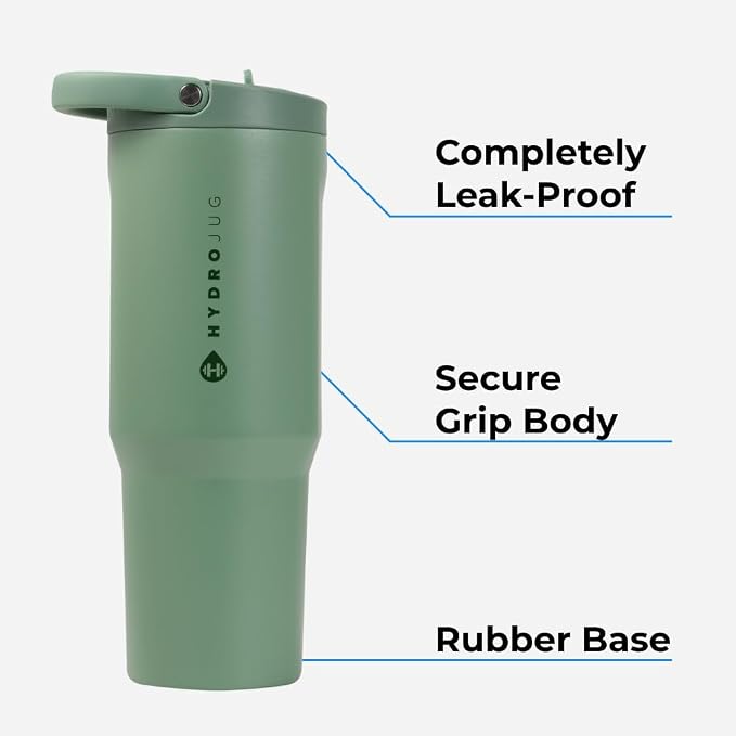 HydroJug Sport 32 oz Insulated Stainless Steel Water Bottle, Camo