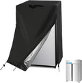 Commercial Refrigerator Cover for 36Cu Ft Commercial Refrigerator Freezer Combo,48 Inch Waterproof Fridge with Freezer Cover for Industrial Stainless Steel Fridge(49" W x 33" D x 78" H)
