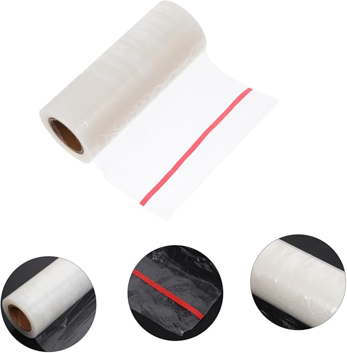 NUOBESTY 2Rolls Automatic Shoe Cover Dispenser with Compatible Disposable Boot Covers for Home Office Factory and Supermarket User Friendly Clean and Versatile Shoe Cover Machine