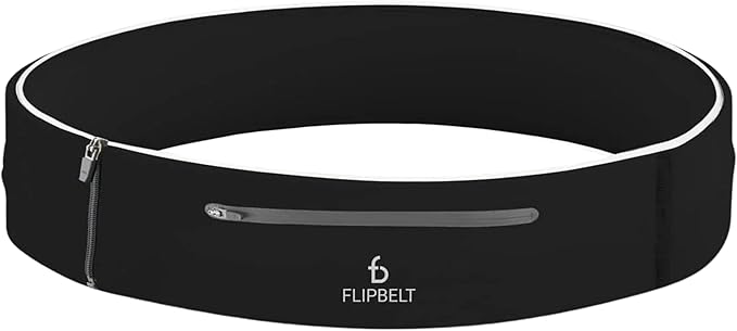 FlipBelt Elite Lightweight Tubular Running Belt for Phone & Running Storage, USA Company