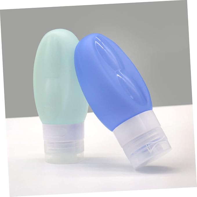 DOITOOL Sets Travel Size Toiletry Bottles Set Reusable Silicone Travel Containers for Toiletries Lotion Refillable Bottles Makeup Shampoo Essentials Pcs