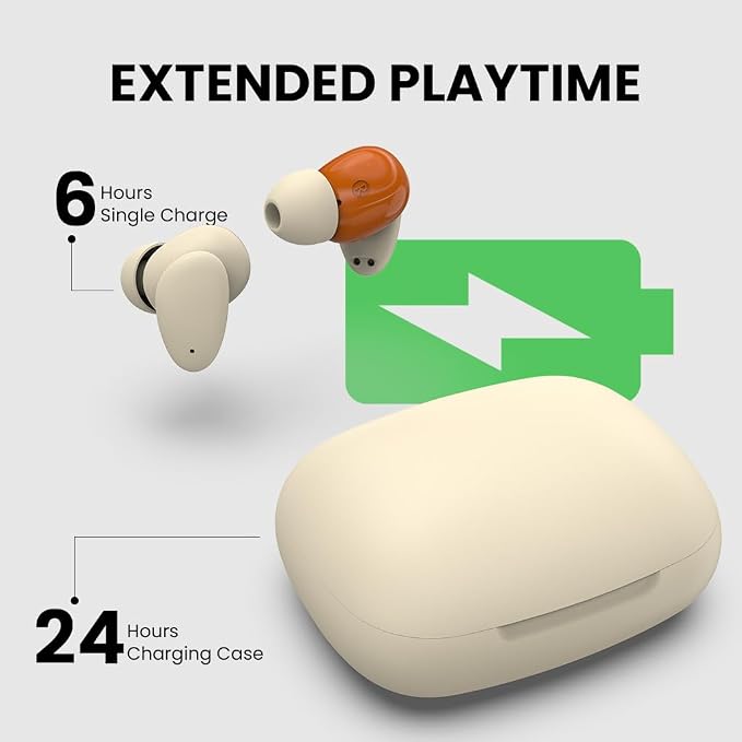 Avantree Relay & Clan N1 - Premium Airplane Bluetooth 5.3 Adapter & Active Noise-Canceling Wireless Earbuds for Music, Calls While Commuting with Hybrid ANC, Transparency Mode