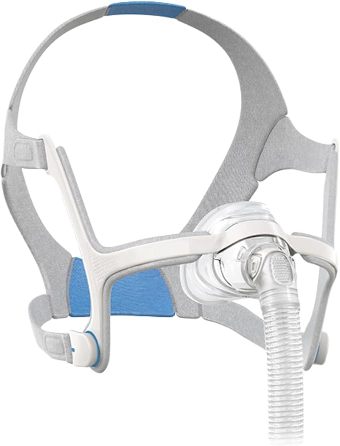 CPAP Mask, Nasal Pillow CPAP Masks for Airfit N20, CPAP Nose Mask with Headgear, Frame, Tube and Cushion for N20, Reusable Sleep Apnea Mask, M Size