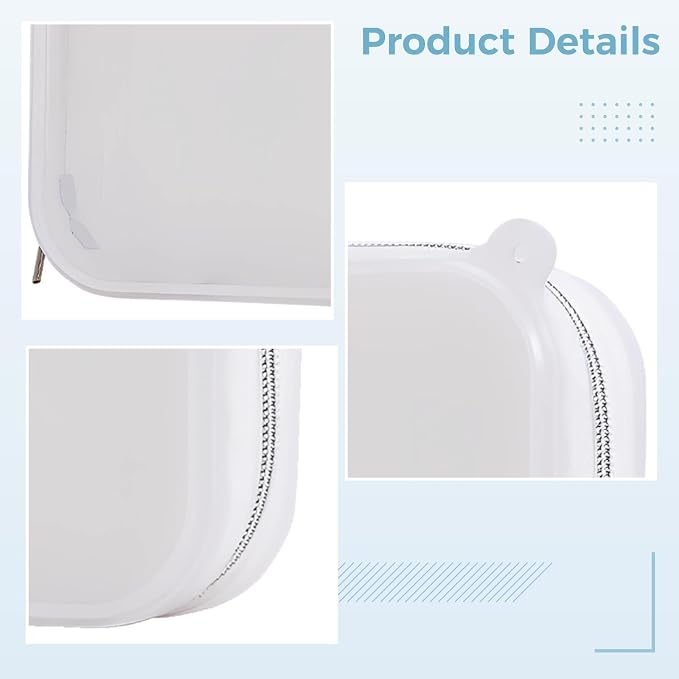 Refillable Travel Bottles, 5 Pcs Silicone Bottles Set with Labels, Squeeze Bottles for Toiletries, Leak Proof