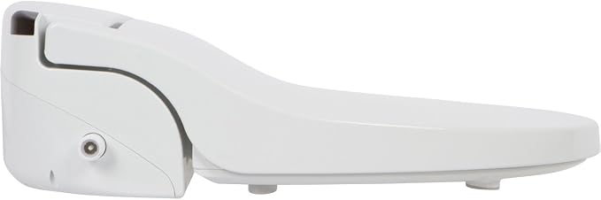ALPHA BIDET JX2 Round Bidet Toilet Seat, White, Endless Warm Water, *NEW* Bowl Mist, LED Light, Quiet Operation, Wireless Remote, Stainless Steel Nozzle, Sittable Lid, 3 Year Warranty