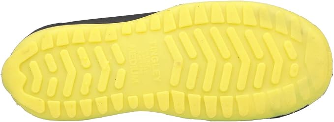 Tingley Workbrutes 35211 Steel Toe Overshoe, Extra-Large, Black/Yellow