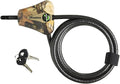 Master Lock Keyed Alike Python Trail Camera Adjustable Camouflage Cable Locks w/40 Keys, 8418KA-20 CAMO 20-Pack
