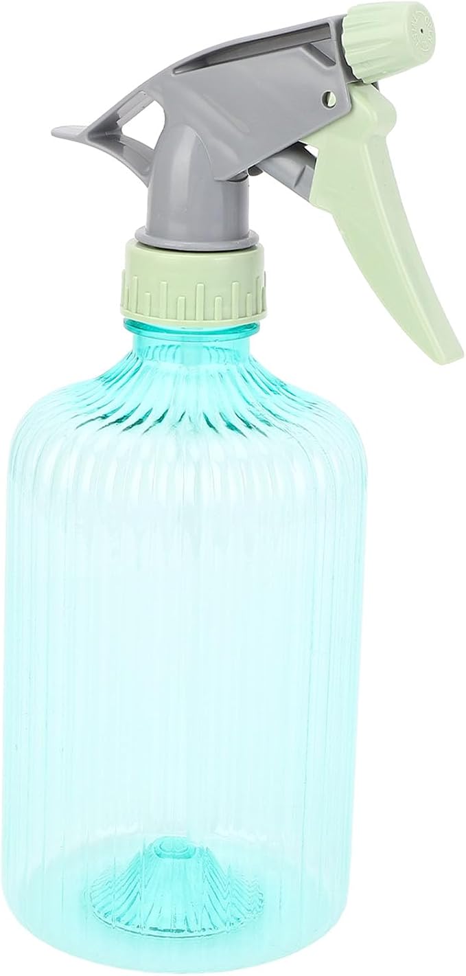 Barber Water Spray Bottle, Water Sprayer, Ultra Fine Mist, Pack of 5, Empty Hair Water Spray Bottle, Transparent, 500 ml, for Hair Styling