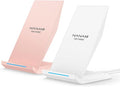 NANAMI Wireless Charger 2 Pack - Fast Wireless Charging Stand for iPhone 17/17 Air/16/16 Plus/16 Pro Max/16 Pro/15/14/13/12, Phone Charger Compatible Samsung Galaxy S26/S25/S24/S23/S22/S21,Pixel 6/5