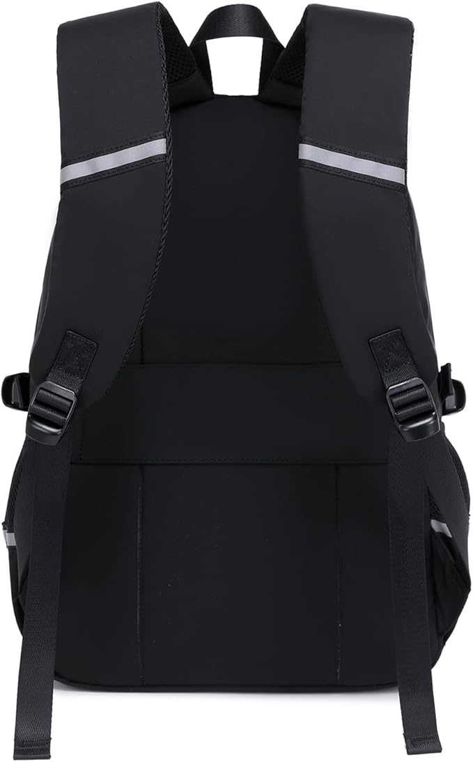 abshoo Big Student Laptop Backpack For College Women Middle High School Teen Girls Bookbag Travel Daypack (Black) | For College, Middle High School, Bookbag, Travel Daypack